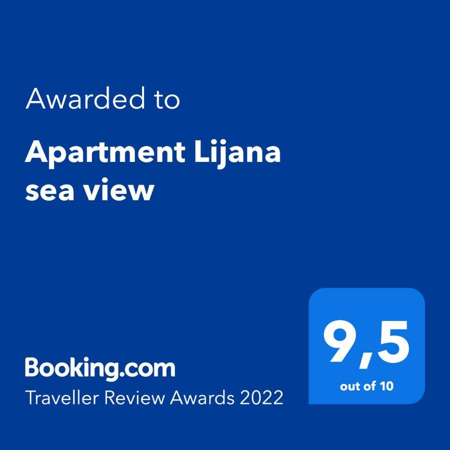 Apartment Lijana Sea View Tučepi Kültér fotó